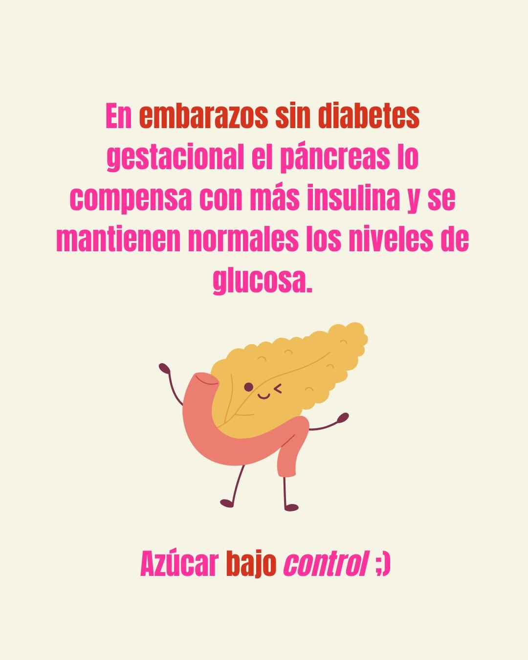Carrusel ilustrado de Todo Bajo Contracción: Diabetes gestacional