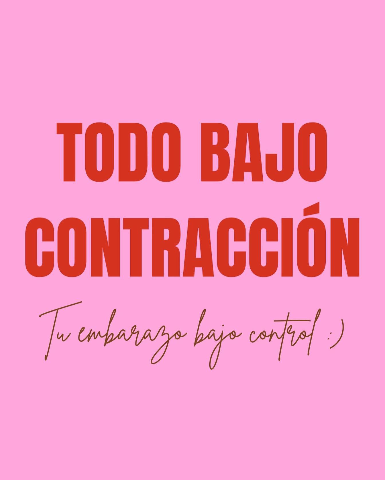 Carrusel ilustrado de Todo Bajo Contracción: Bienvenidas a Todo Bajo Contracción