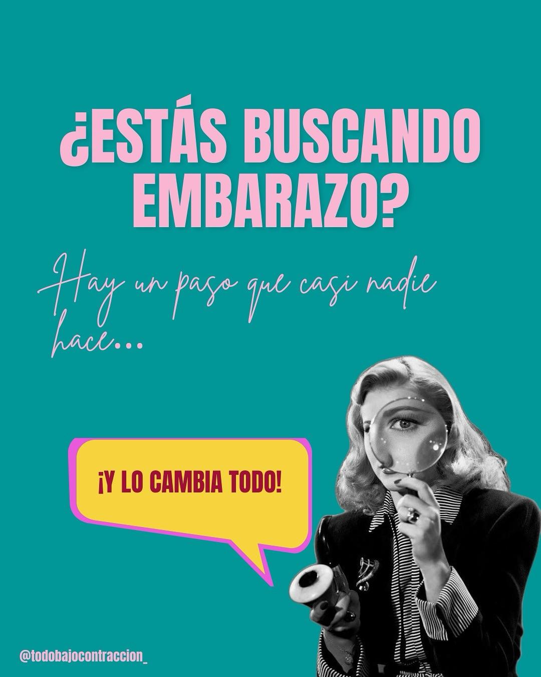 Carrusel ilustrado de Todo Bajo Contracción: Guía gratuita de consulta preconcepcional