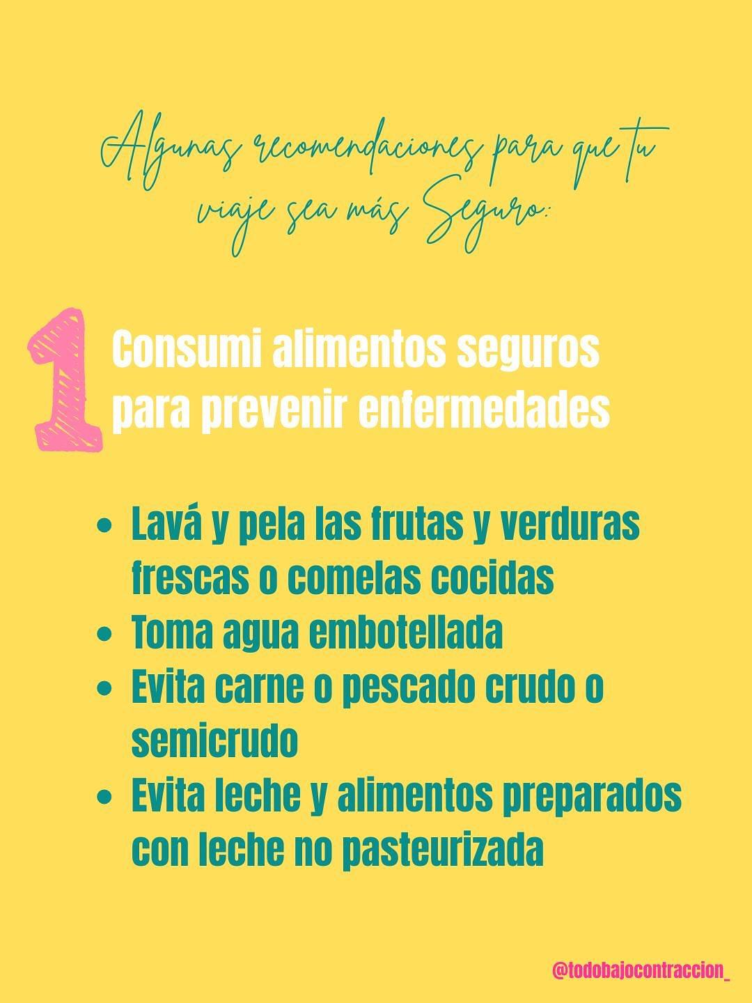 Carrusel ilustrado de Todo Bajo Contracción: Viajar embarazada: lo que tenés que saber