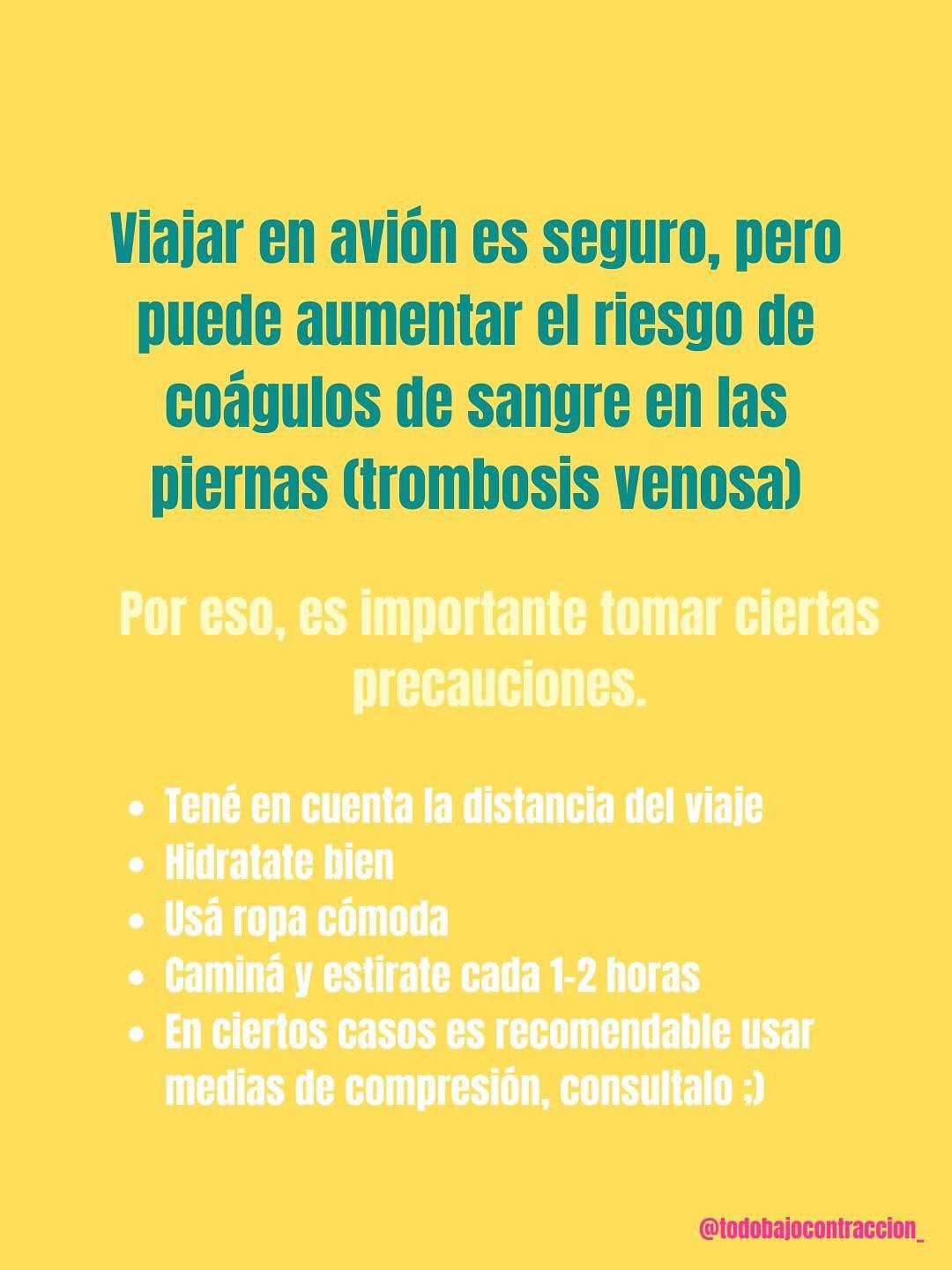 Carrusel ilustrado de Todo Bajo Contracción: Viajar embarazada: lo que tenés que saber