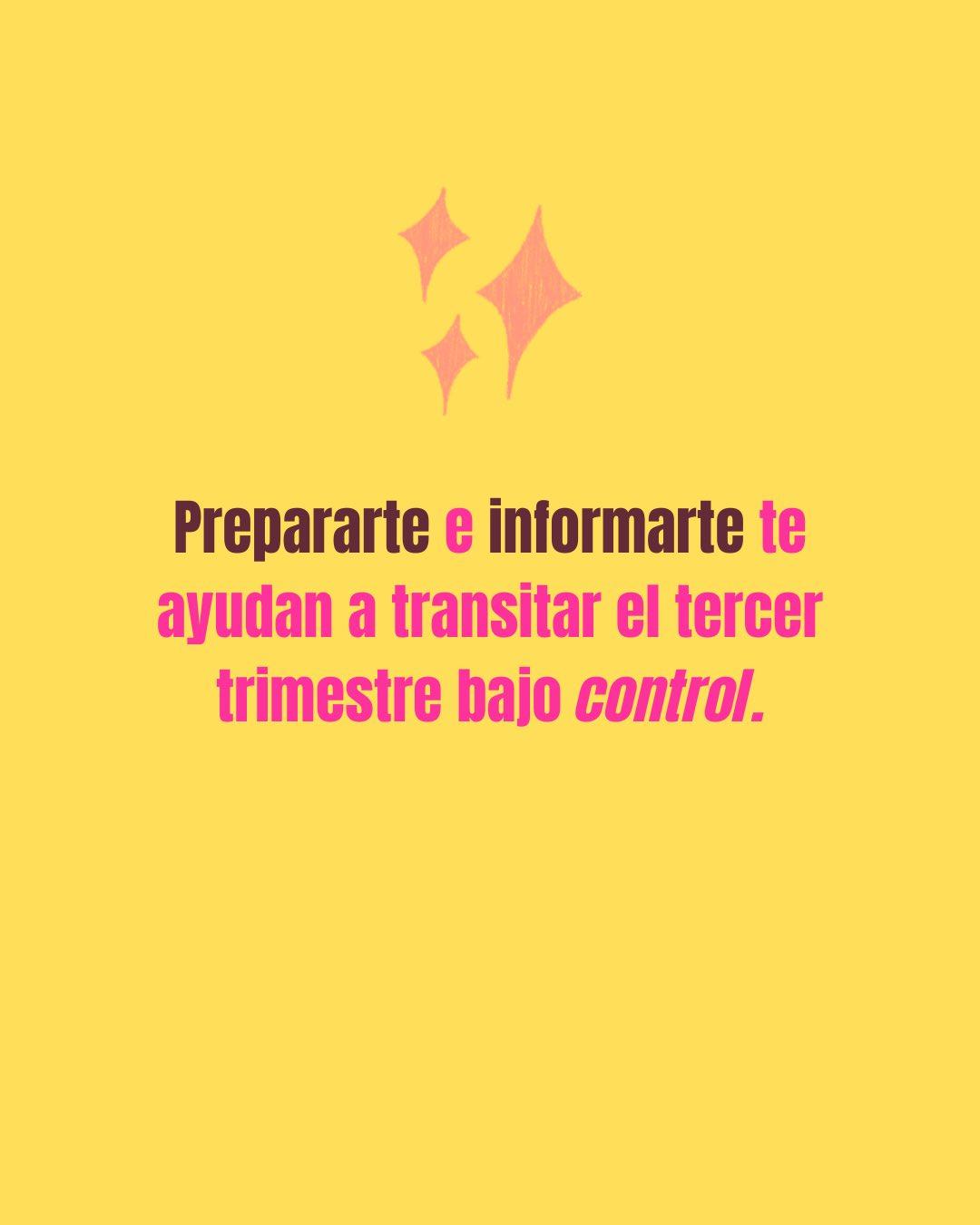 Carrusel ilustrado de Todo Bajo Contracción: Tips para el tercer trimestre