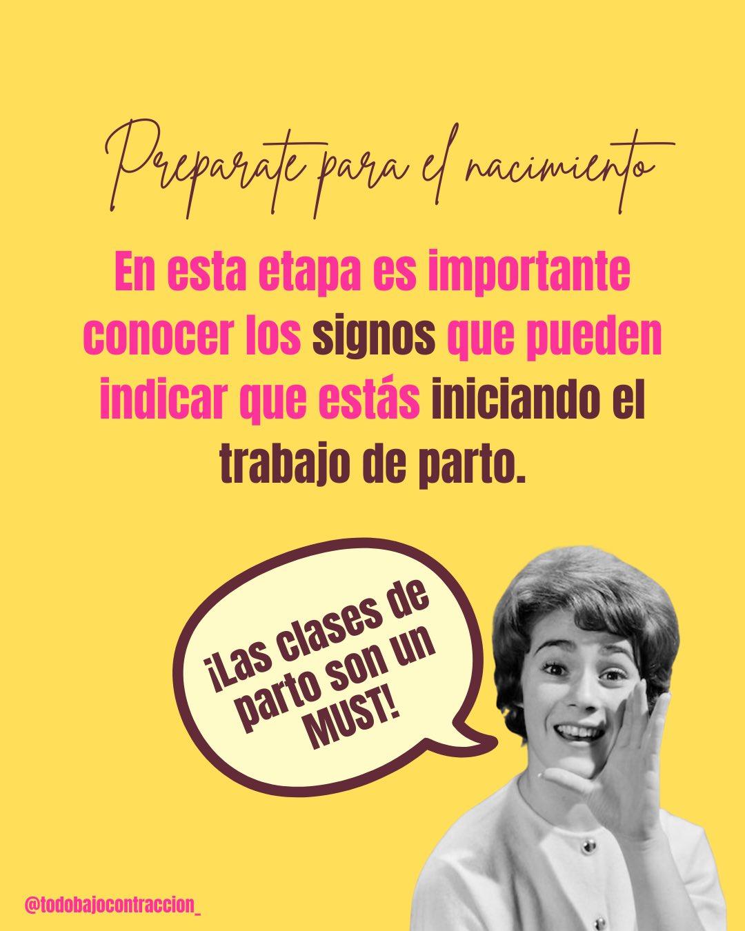 Carrusel ilustrado de Todo Bajo Contracción: Tips para el tercer trimestre