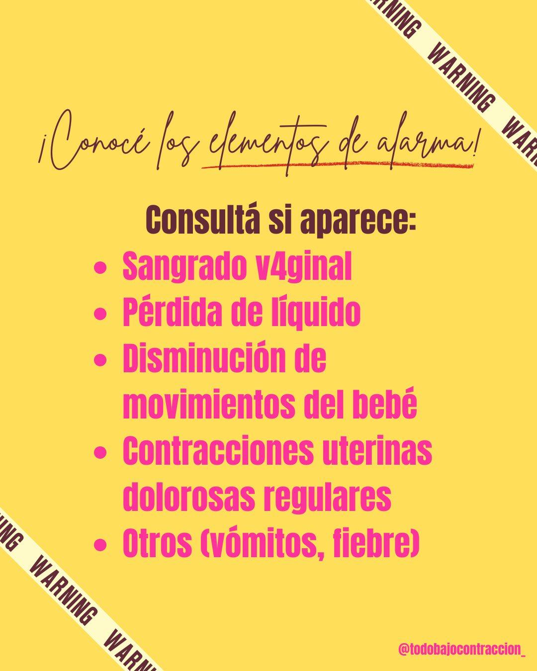 Carrusel ilustrado de Todo Bajo Contracción: Tips para el tercer trimestre