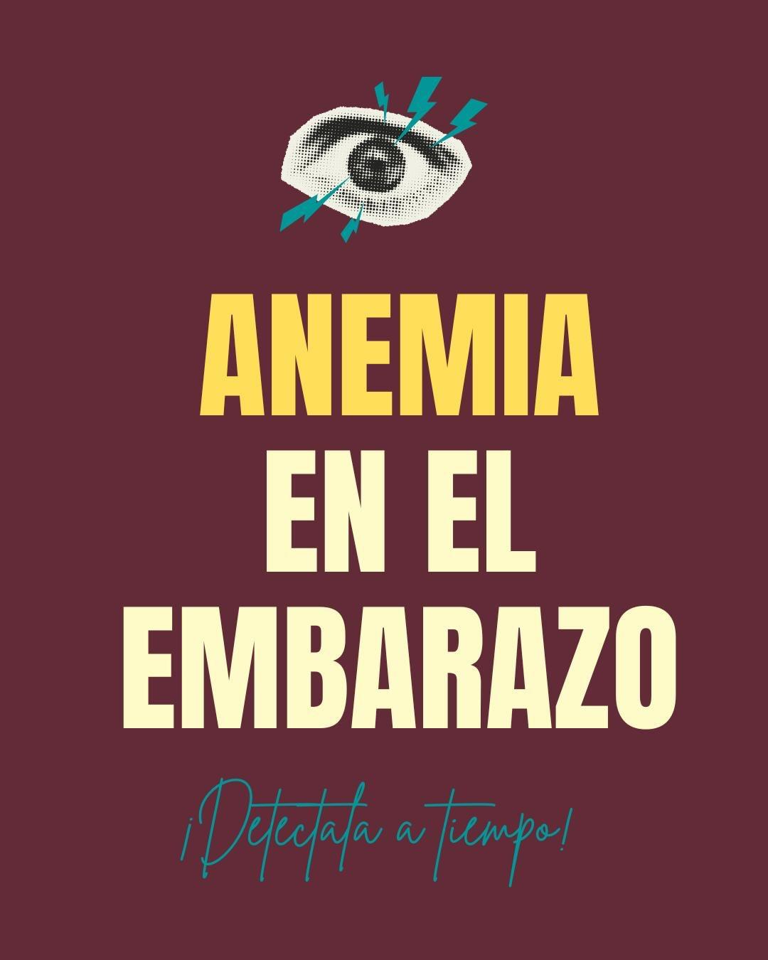 Carrusel ilustrado de Todo Bajo Contracción: Anemia en el embarazo