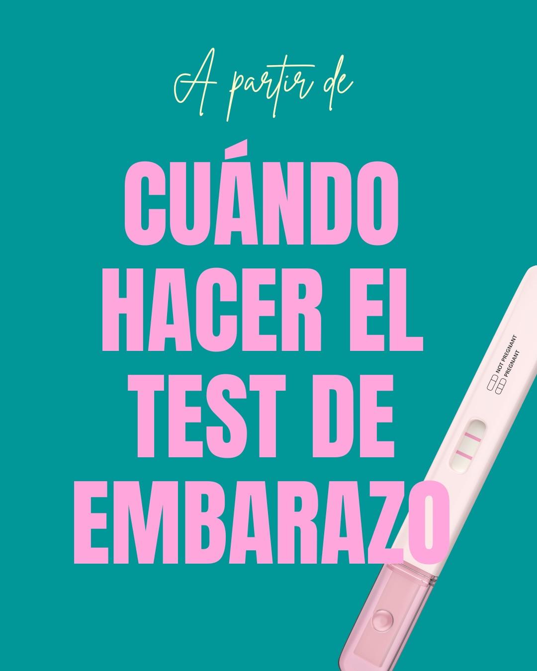 Carrusel ilustrado de Todo Bajo Contracción: Test de embarazo: cuándo y cómo hacerlo
