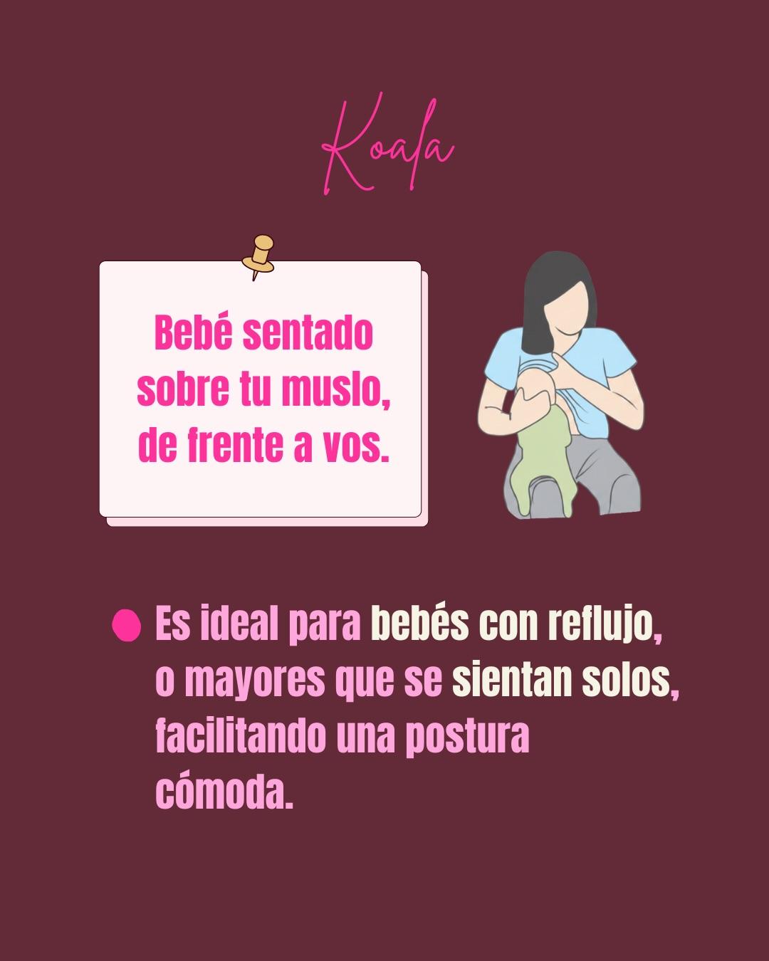 Carrusel ilustrado de Todo Bajo Contracción: Posiciones para amamantar
