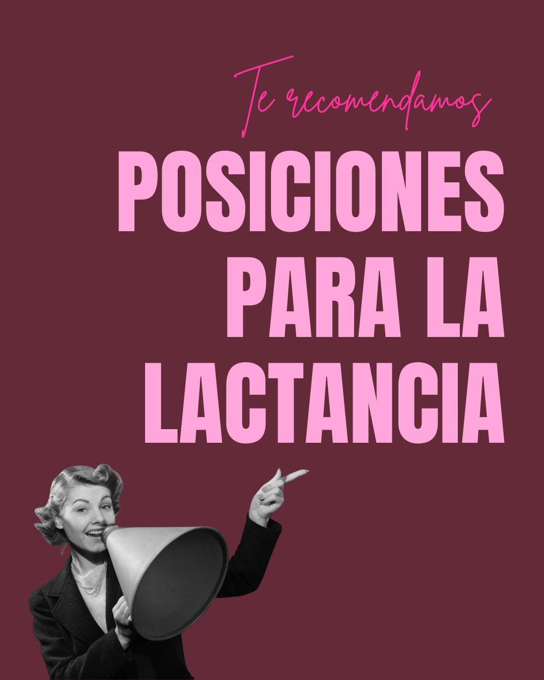 Carrusel ilustrado de Todo Bajo Contracción: Posiciones para amamantar