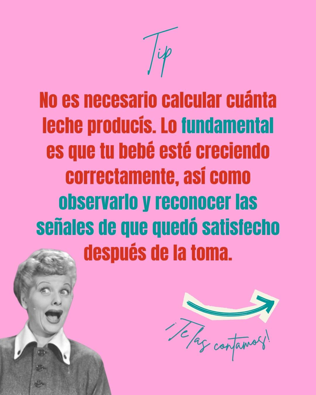 Carrusel ilustrado de Todo Bajo Contracción: ¿Mi leche es suficiente para el bebé?