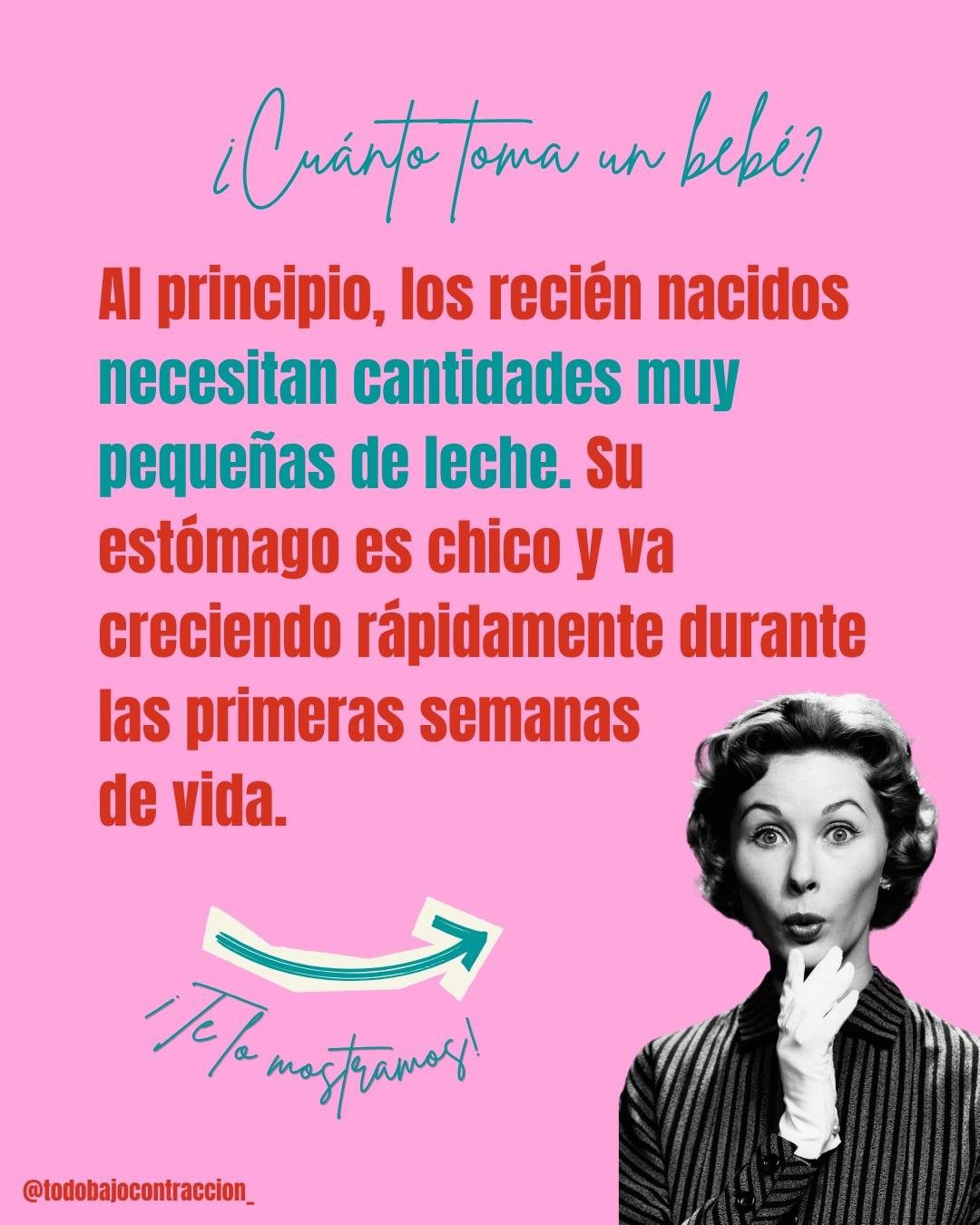 Carrusel ilustrado de Todo Bajo Contracción: ¿Mi leche es suficiente para el bebé?