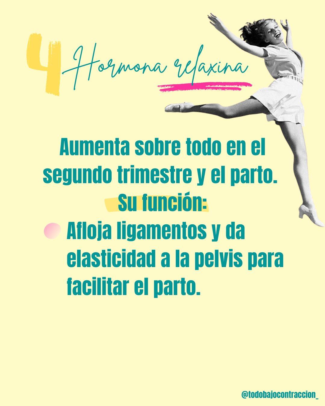 Carrusel ilustrado de Todo Bajo Contracción: Hormonas del embarazo y sus síntomas