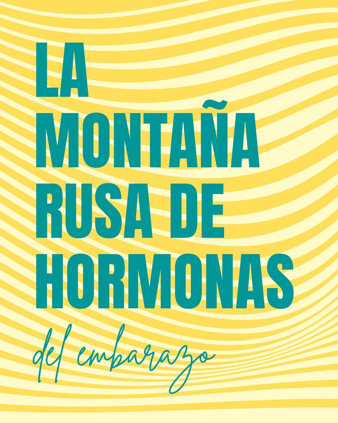 Carrusel ilustrado de Todo Bajo Contracción: Hormonas del embarazo y sus síntomas