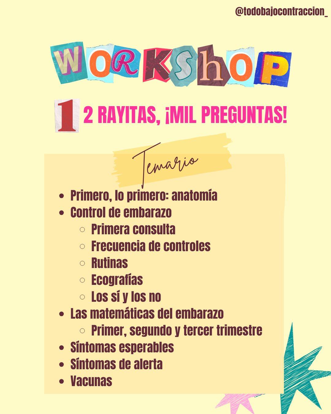 Carrusel ilustrado de Todo Bajo Contracción: Lo que nadie te dijo del embarazo y el posparto