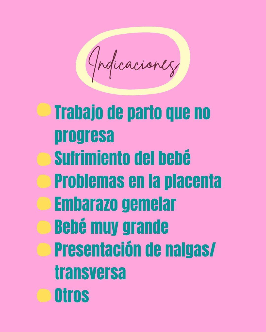 Carrusel ilustrado de Todo Bajo Contracción: Cesárea: cuándo está indicada
