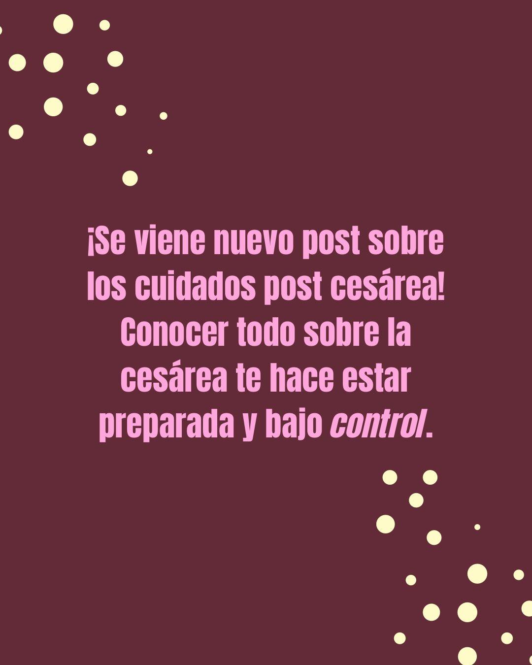 Carrusel ilustrado de Todo Bajo Contracción: Cesárea paso a paso