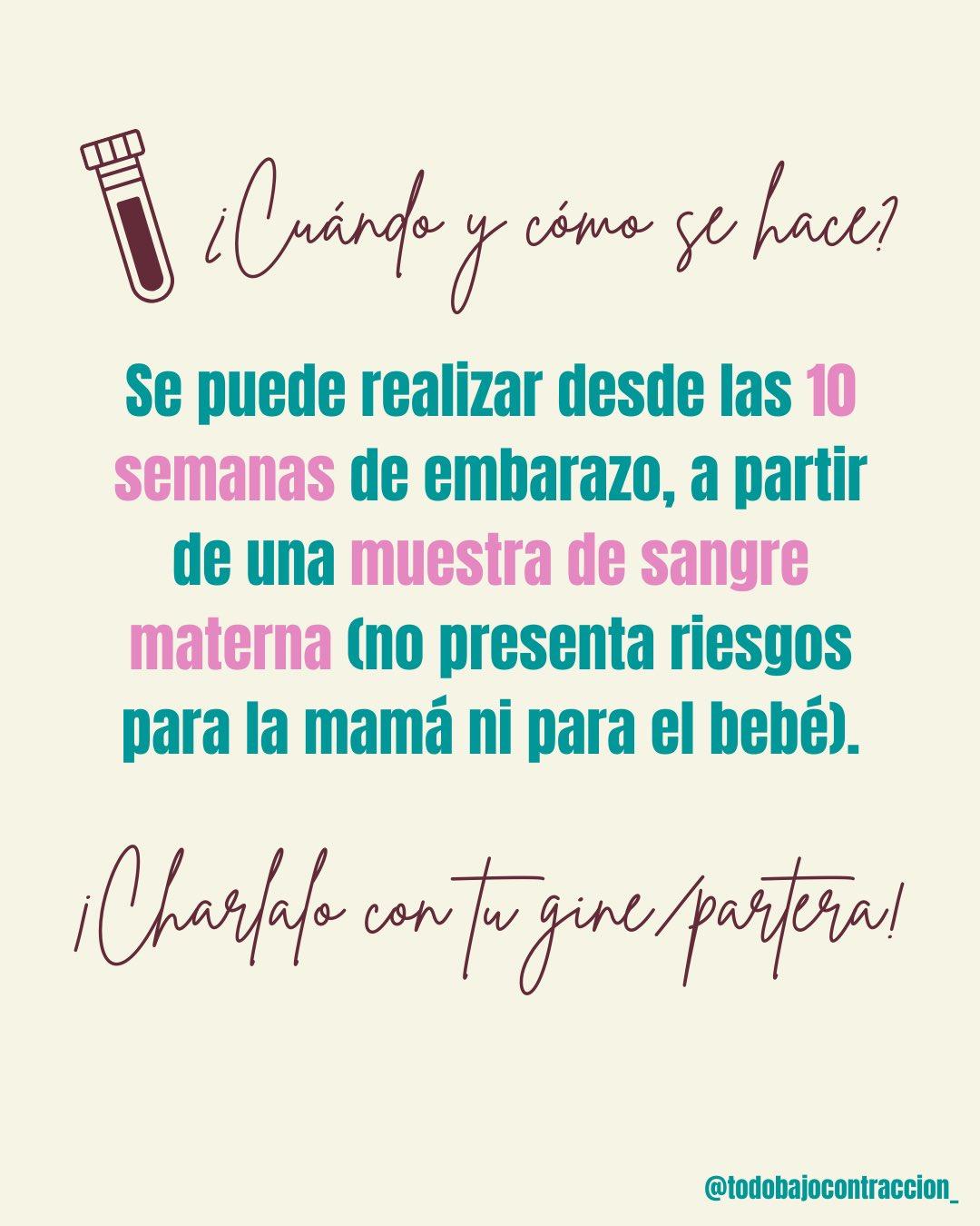 Carrusel ilustrado de Todo Bajo Contracción: Test de ADN fetal: qué es y cuándo hacerlo
