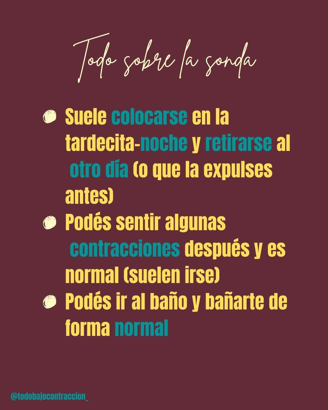 Carrusel ilustrado de Todo Bajo Contracción: Inducción del trabajo de parto