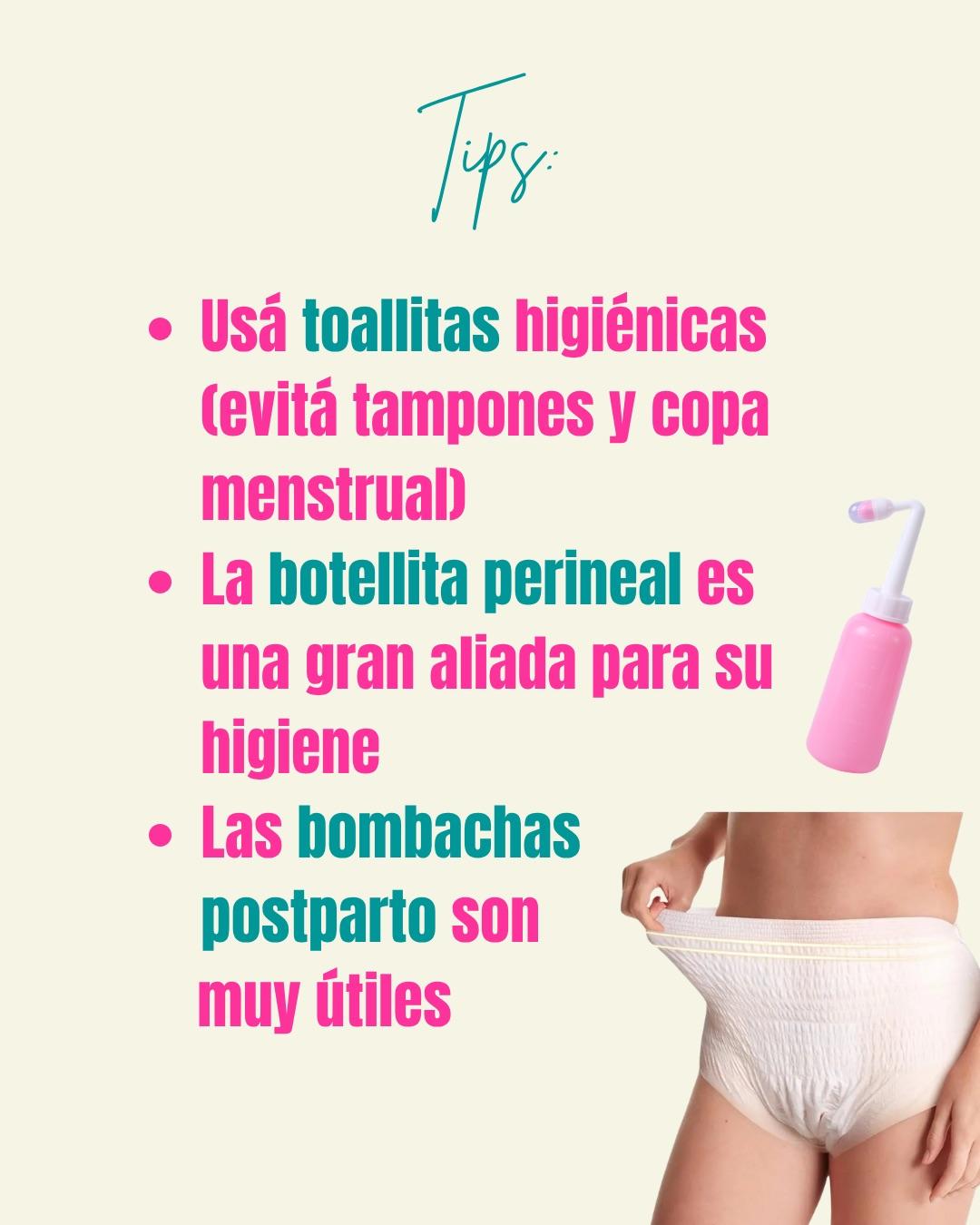 Carrusel ilustrado de Todo Bajo Contracción: Loquios: el sangrado posparto