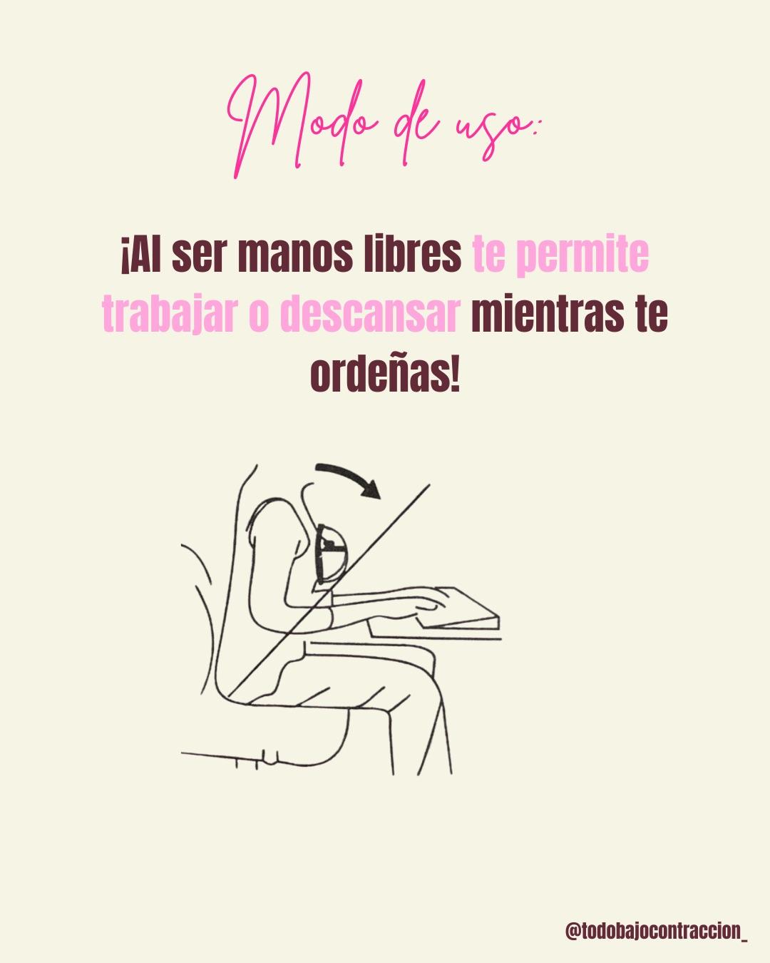 Carrusel ilustrado de Todo Bajo Contracción: Ordeñadora eléctrica manos libres
