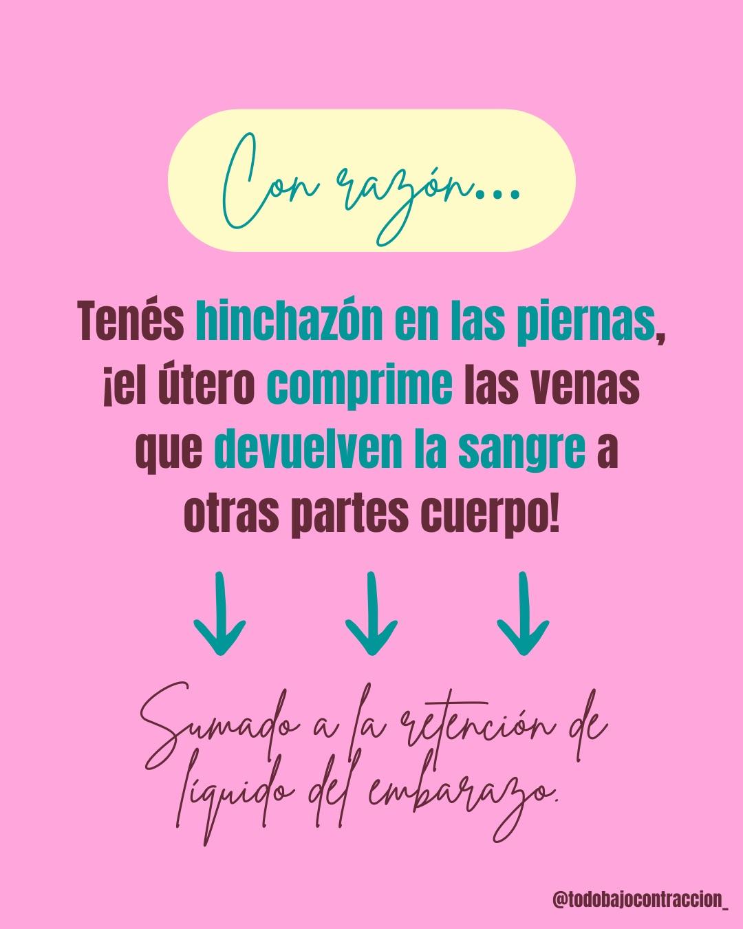 Carrusel ilustrado de Todo Bajo Contracción: Síntomas del tercer trimestre y por qué pasan