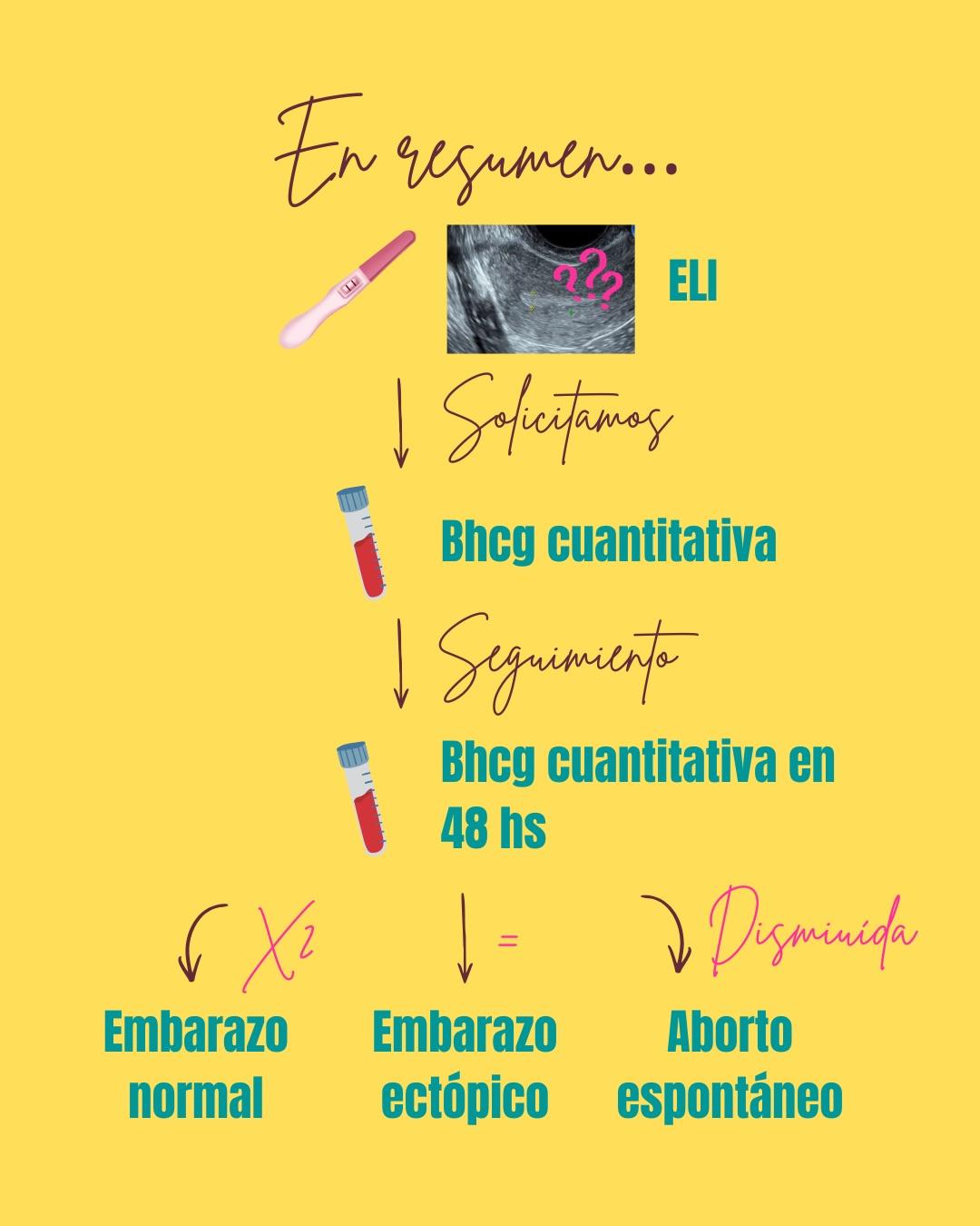 Carrusel ilustrado de Todo Bajo Contracción: Embarazo de localización incierta (ELI)