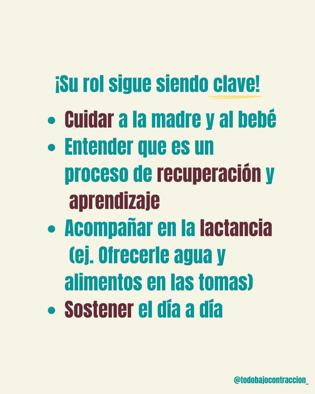 Carrusel ilustrado de Todo Bajo Contracción: Tips para acompañar el embarazo y el parto