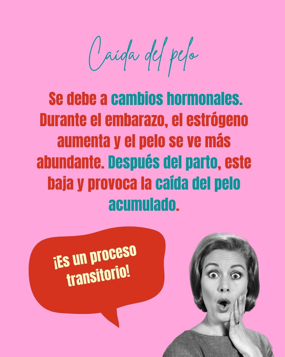 Carrusel ilustrado de Todo Bajo Contracción: Qué pasa en tu cuerpo en el posparto