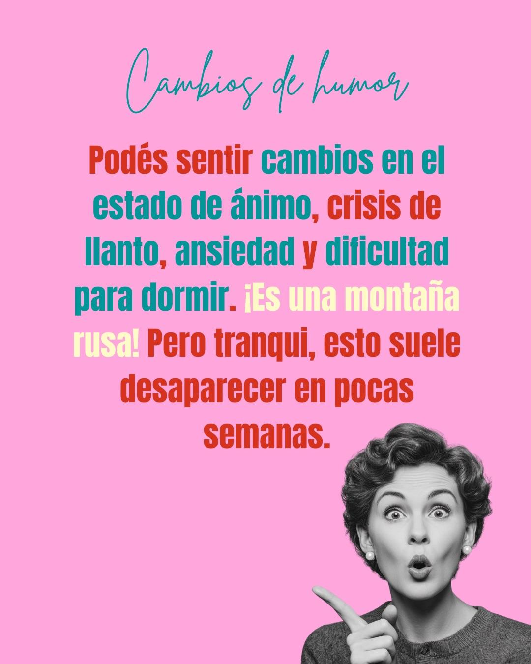 Carrusel ilustrado de Todo Bajo Contracción: Qué pasa en tu cuerpo en el posparto