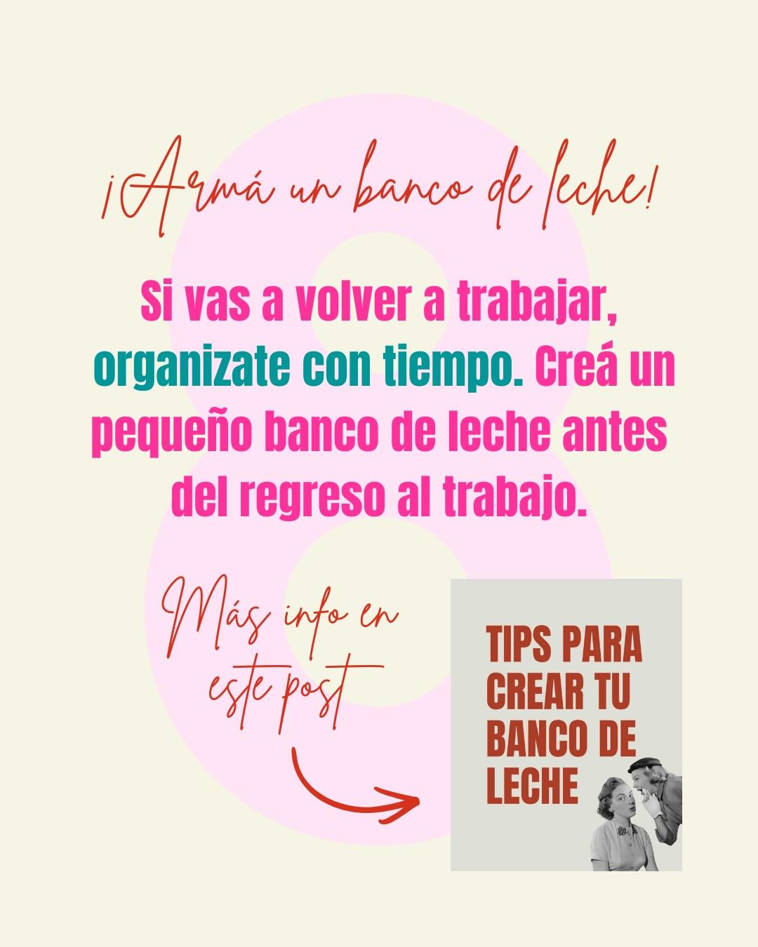 Carrusel ilustrado de Todo Bajo Contracción: 10 tips para una lactancia exitosa