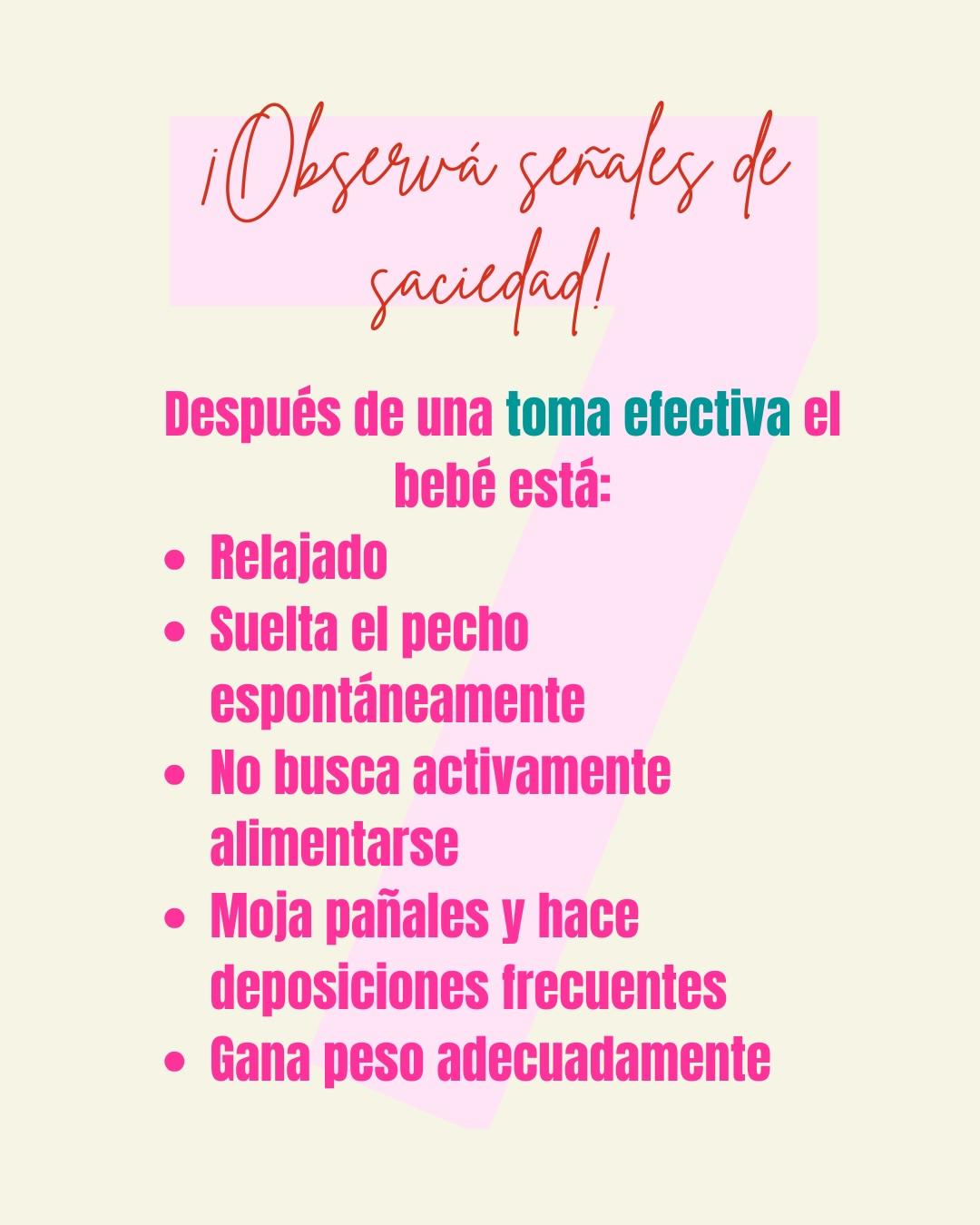 Carrusel ilustrado de Todo Bajo Contracción: 10 tips para una lactancia exitosa